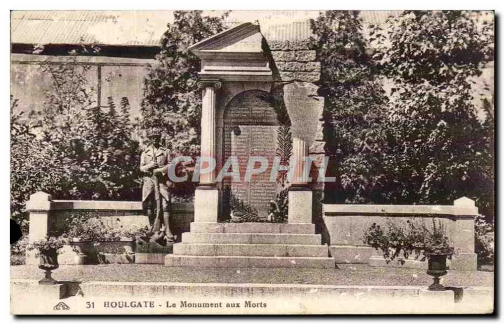 Houlgate - Der Kriegerdenkmal — anonymer Verleger, Nr. 31 - Vorderseite