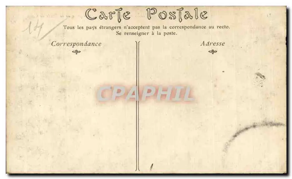 Falaise — Le Val d'Ante, Ansicht vom Route de Caen — unbekannter Verlag, Seriennummer 35 - Rückseite