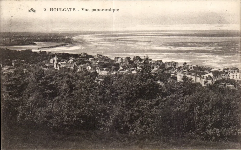Houlgate - Vista panorâmica — editor desconhecido, n° 2 - Frente