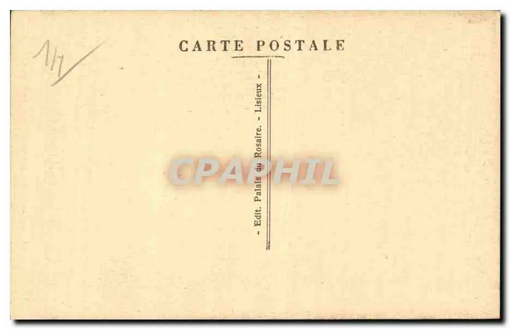 Lisieux — Interno della Chiesa di San Giacomo — Palais du Rosaire - Verso