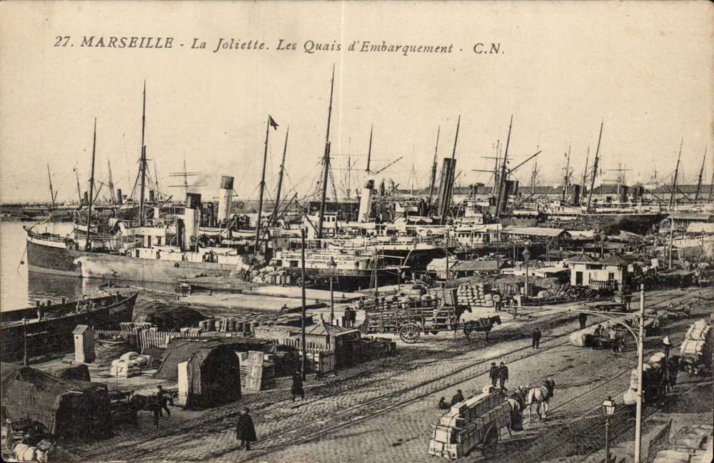 Marseille - La Joliette. Die Anlegestellen - C.N. - n°27 - Vorderseite