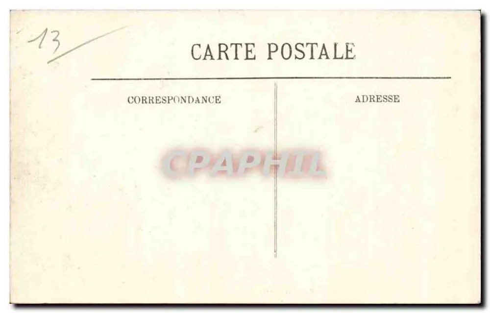 Aix-en-Provence — Bords de l'Arc — LL. — N°12 - Verso