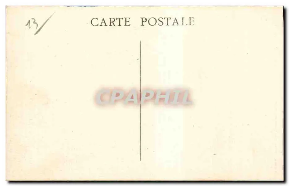 Marseille — A Estação St-Charles — n° 13 - Verso