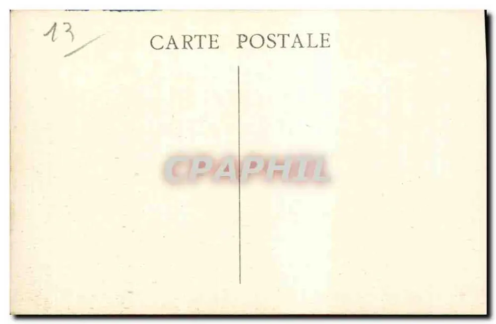 MARSEILLE — Ansicht des Hafens La Joliette - Rückseite