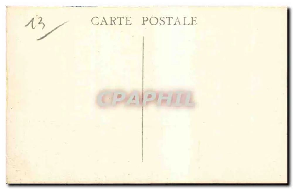Marselha — Le Prado — Editor H. HAWKINS, Departamento - Verso