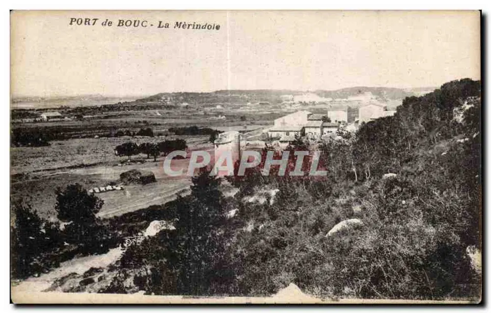 Port de Bouc — La Mérindole — vista panorâmica — editor não identificado - Frente