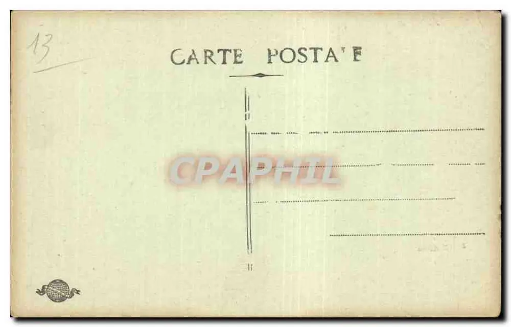 Port de Bouc — La Mérindole — vista panorâmica — editor não identificado - Verso