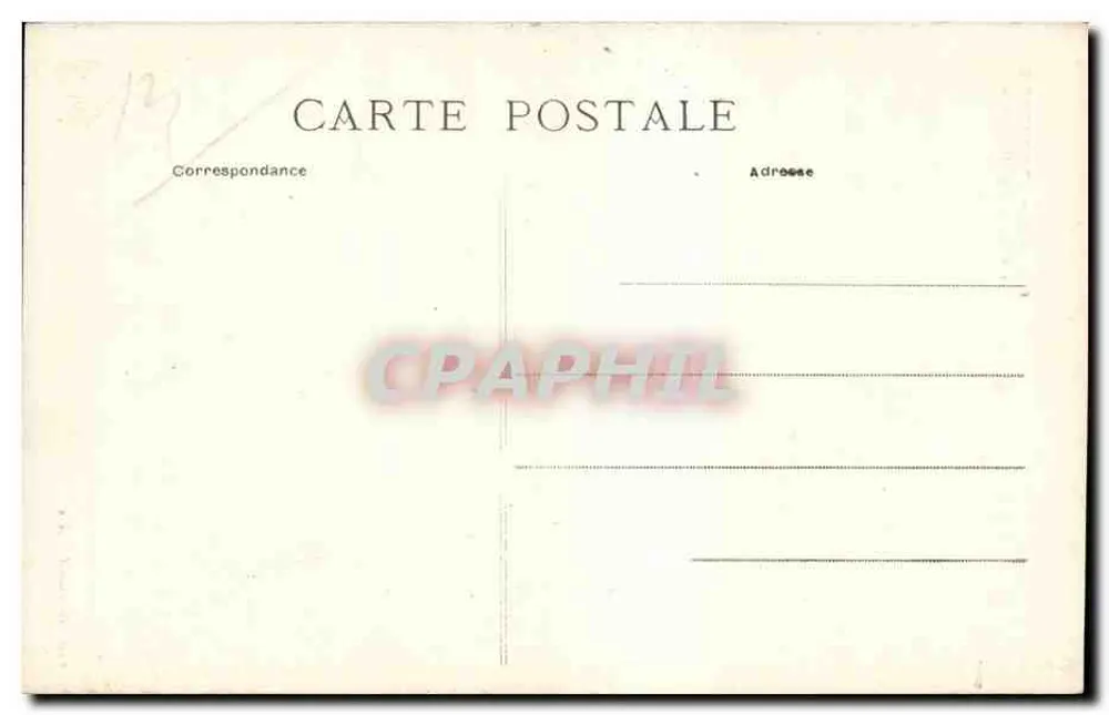 Aix-en-Provence — Die Uhrturm — Sammlung Jaussaud — Nr. 66 - Rückseite