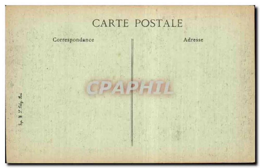 Zeppelin abgeschossen in Compiègne — Krieg 1914-15-16-17 — Ausgabe BLPD - Rückseite