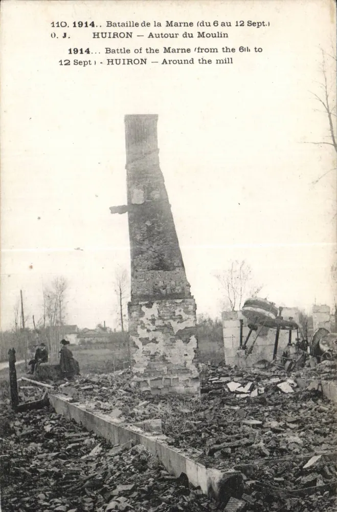 HuiRON — Um den Mühlen — Schlacht bei der Marne (6. bis 12. Sept. 1914) — O.J. - Vorderseite