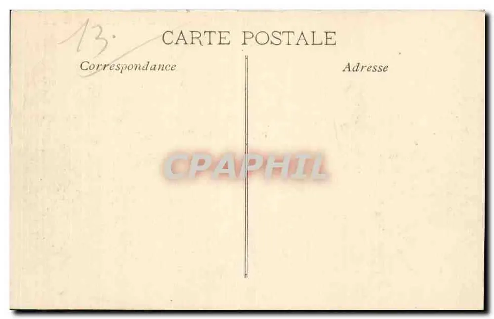 Marselha — A Catedral — ÉL - Verso