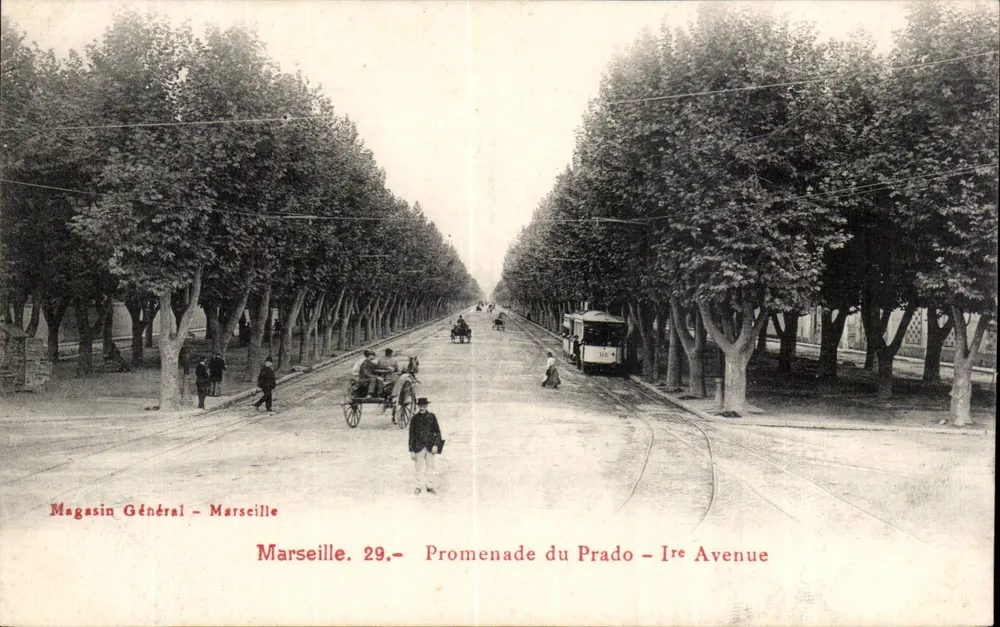 Promenade du Prado – 1. Avenue – Marseille – General Store – Marseille - Vorderseite