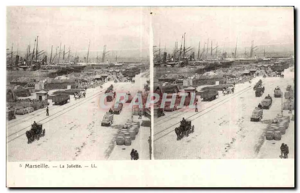 Marseille — La Joliette — LL - Frente