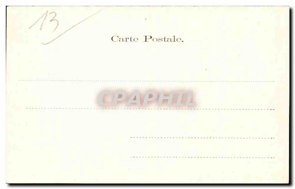 Marseille — La Joliette — LL - Verso