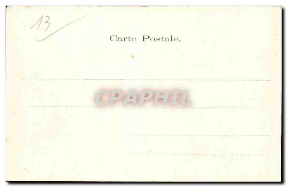Marselha — Vista Geral — LL - Verso