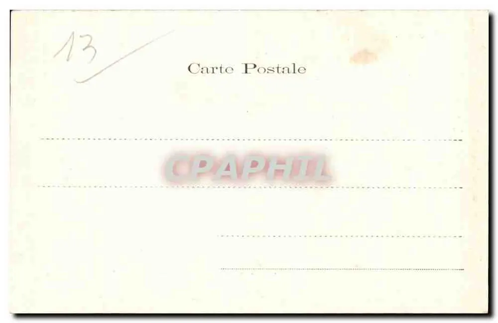 Marseille — Rue de la République — LL. - Verso
