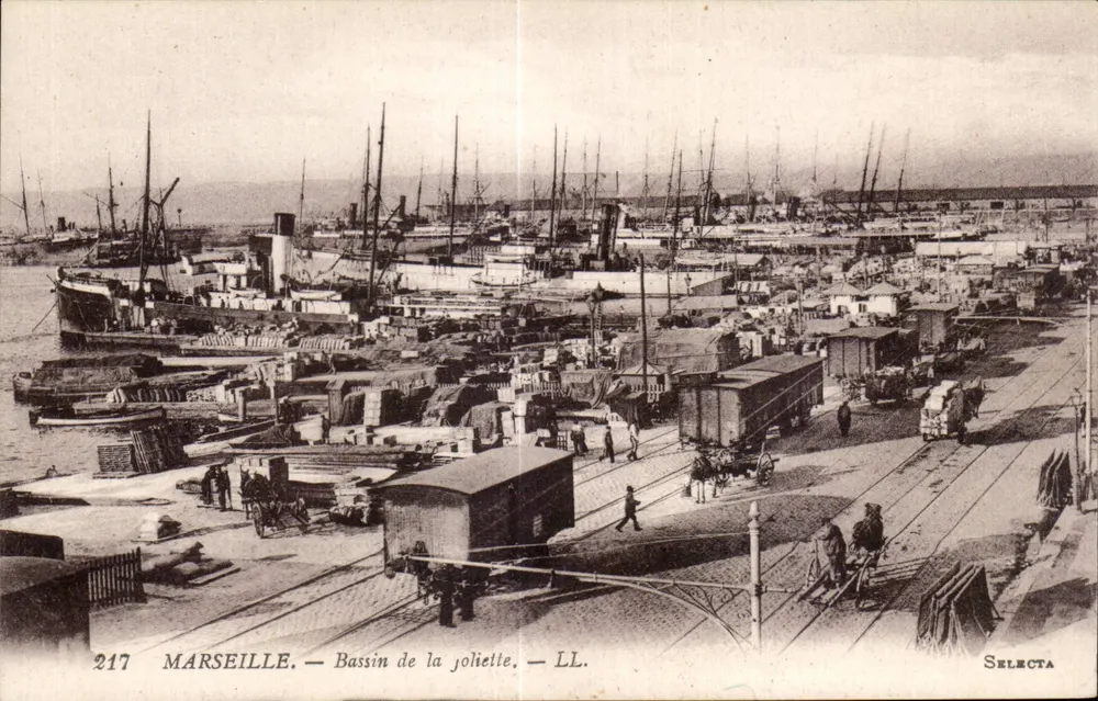 Marseille — Bassin de la Joliette — Selecta, Nr. 217 - Vorderseite