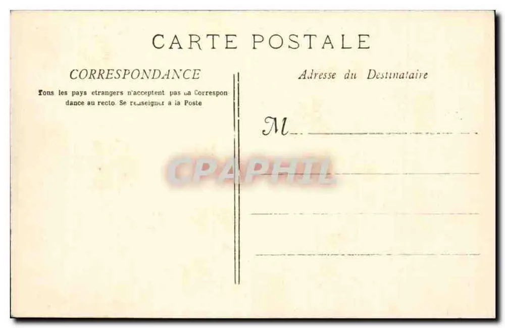Marseille - Kolonialausstellung - Ansicht aus Westafrika — Phototyp. E. Lacour — n°62 - Rückseite
