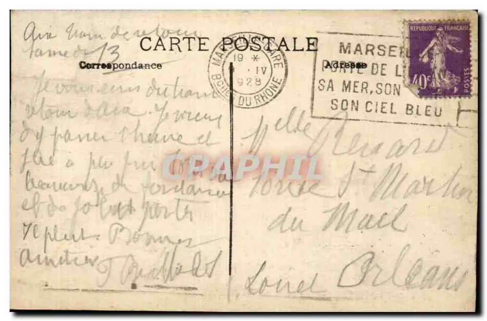 AIX-EN-PROVENCE — Fontaine des Neuf Canons — Édition Bouis Aix - Rückseite