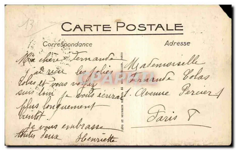 Marselha — O Ponte transbordeur — LL. — n° 208 - Verso