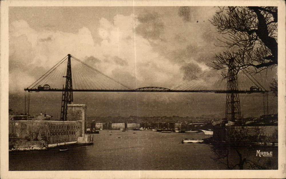 O Ponte Transbordeur em Marselha — editor Mirelle, n°183 - Frente