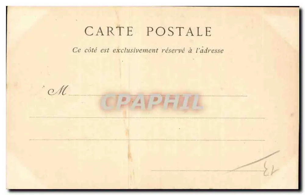 Marseille — A Rue Cannebière — ND Pbol - Verso