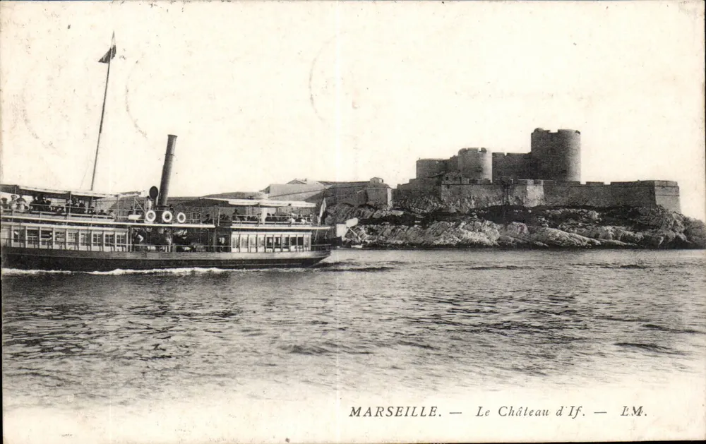 Marseille — O Castelo de If — L.M. - Frente
