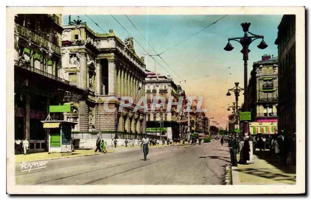Praça da República — Marselha — editor Ryner - Frente