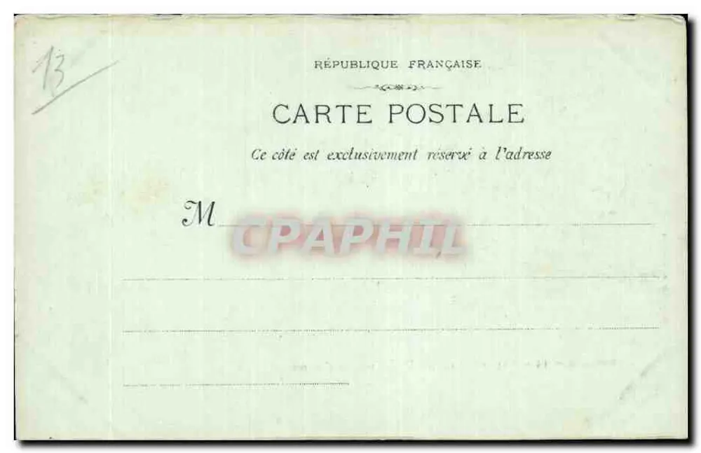 Marseille - 14 - Aufzüge der N.D. de la Garde — Phototypie & Lacour - Rückseite