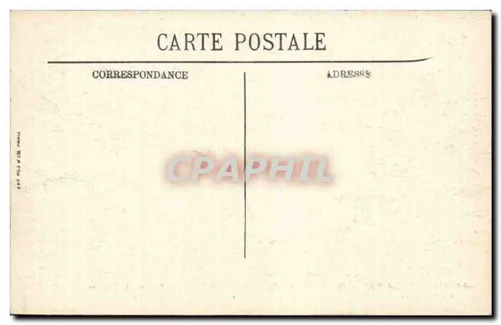 Schlacht an der Marne (6–13. Sept. 1914) — 75-mm-Batterie auf den Höhen von Revigny — Auszug aus "En Plein Feu" — Visé Paris Nr. 24 - Rückseite