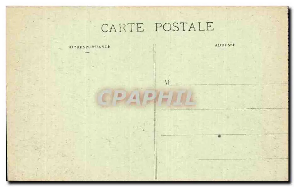 Borest (bei Senlis) — Hof verbrannt von den Deutschen — R. H. Boulin (Nr. 133) - Rückseite