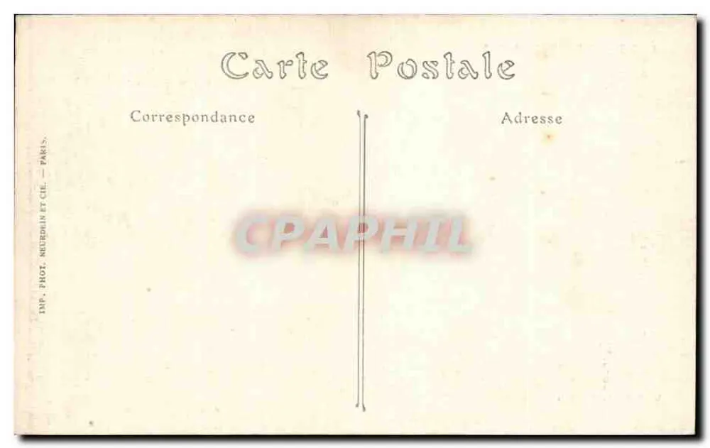 Combles (Somma) — ruiny po bitwie w 1916 — Visée Paris N° 612 - Rewers