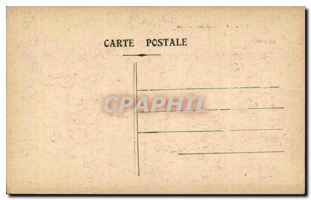 Marselha - A Porta de Aix — número de série não visível - Verso