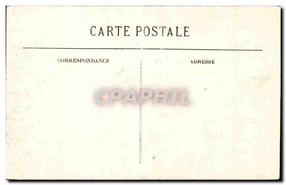 Sommessons — Die Ruine der Kirche nach dem Bombardement — Historische Ausgabe der alten Fotografie Provost, 15 rue Lafayette, Toulouse — 17. Serie Nr. 143 - Rückseite