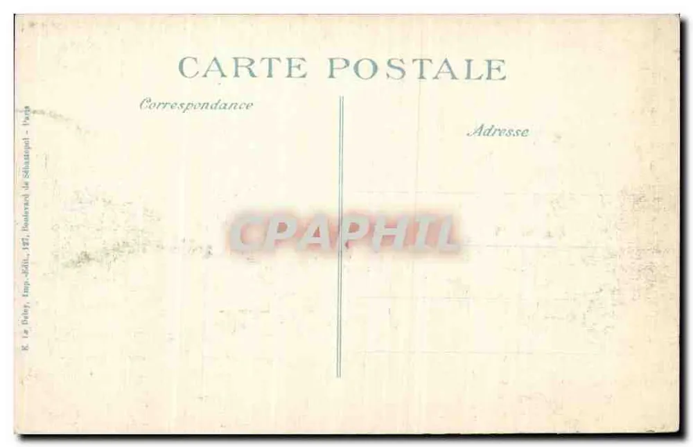 Albert (Somme) — As Ruínas — 15ª Série - Verso
