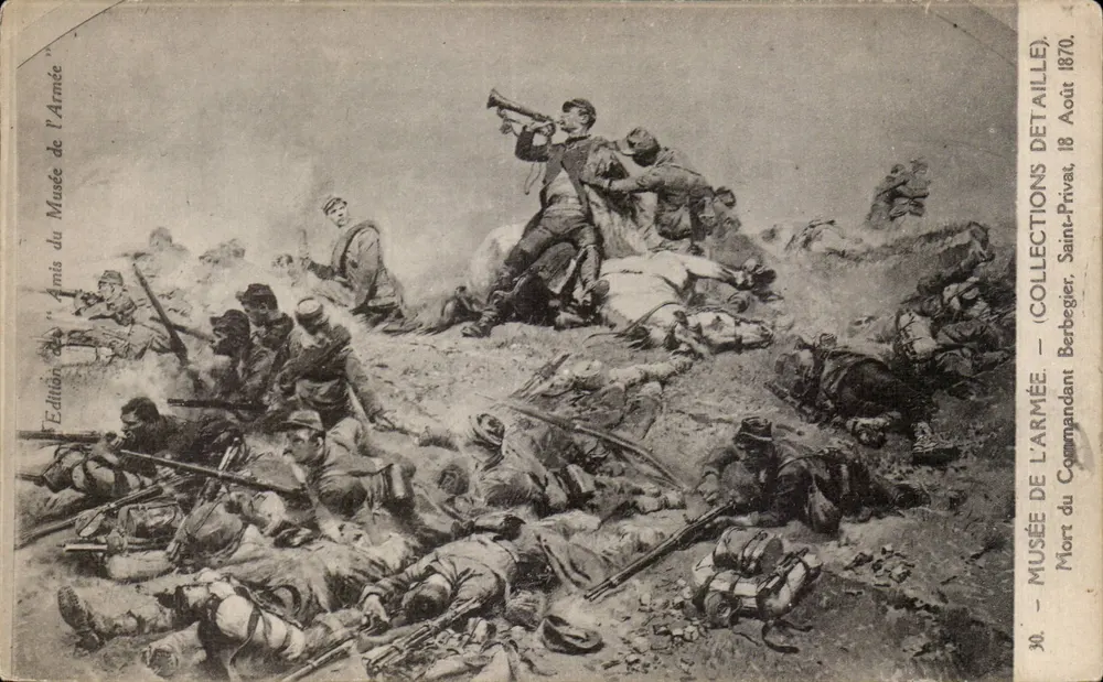 Tod des Kommandanten Berbegier — Armee-Sammlung — Ausgabe von Freunden des Museums der Armee, n°30 - Vorderseite