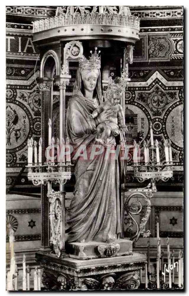 Estátua da Virgem com o Menino — Basílica de Nossa Senhora da Guarda — Edição especial das Edições de Arte Philippe - Frente