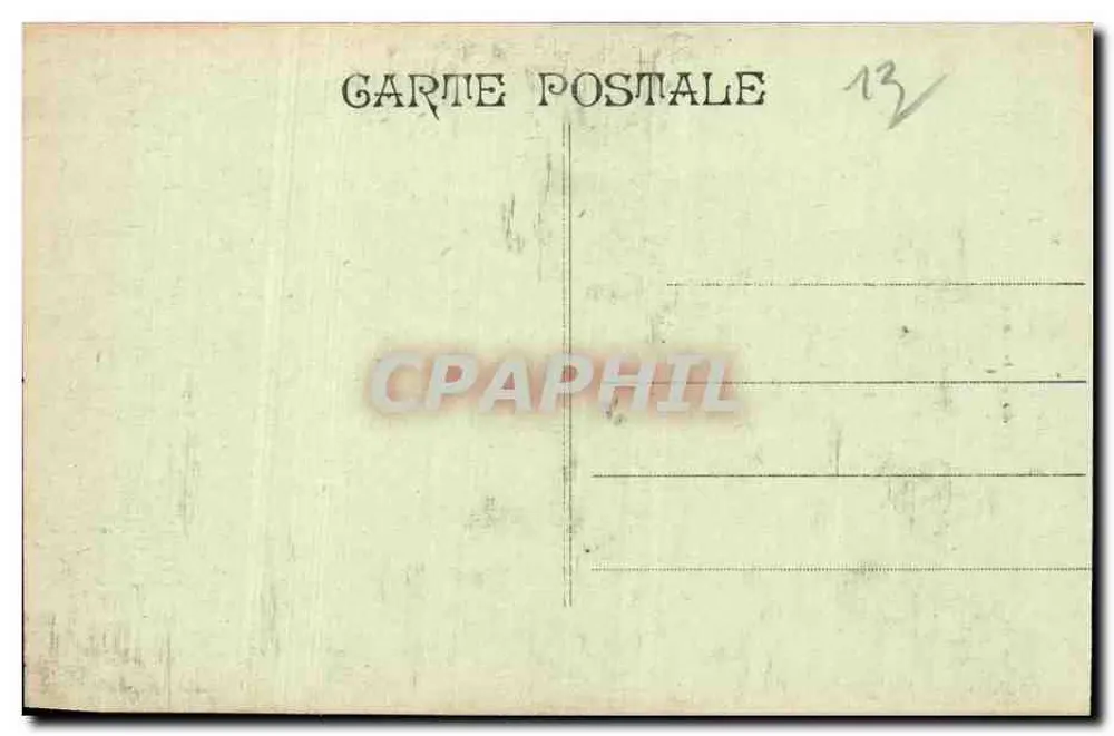 Marseille — Kolonialausstellung 1922 — Palast von Tunesien — Eingang zu den Souks - Rückseite