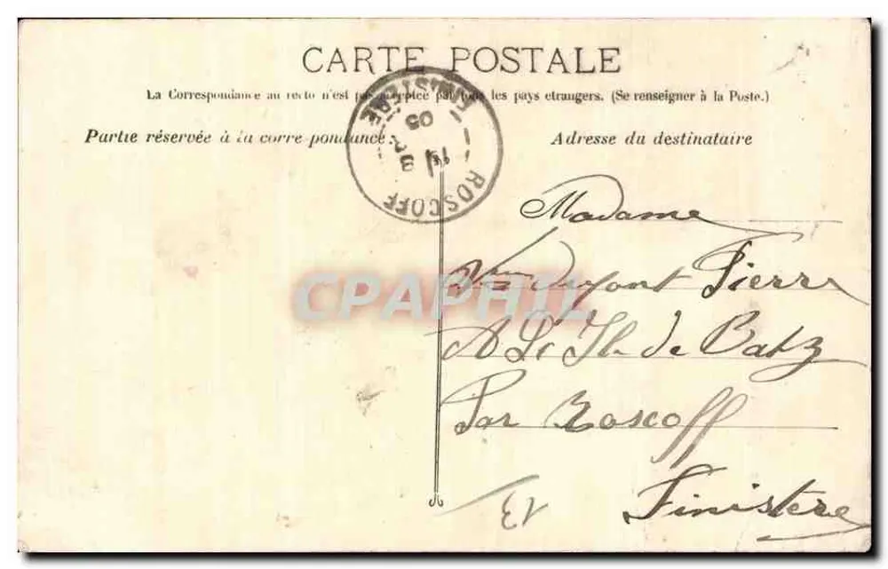 A Presidente do Sindicato das Pescadoras — Tipo Marseillais — Guende fot. Marselha - Verso