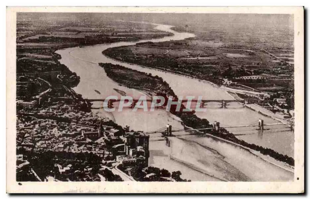 Tarascon — Vue prise en Avion — Les Arts Photomécaniques - Frente