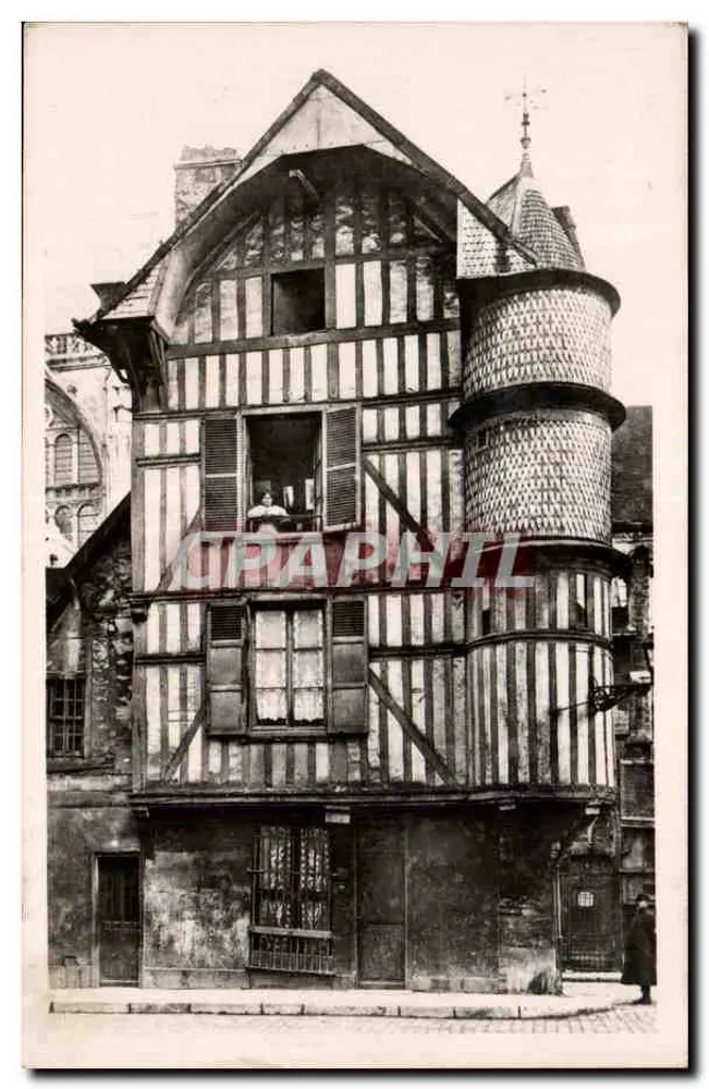 Troyes (Aube) — Die Turm des Goldschmieds — Ch. Granddialier, Troyes - Vorderseite