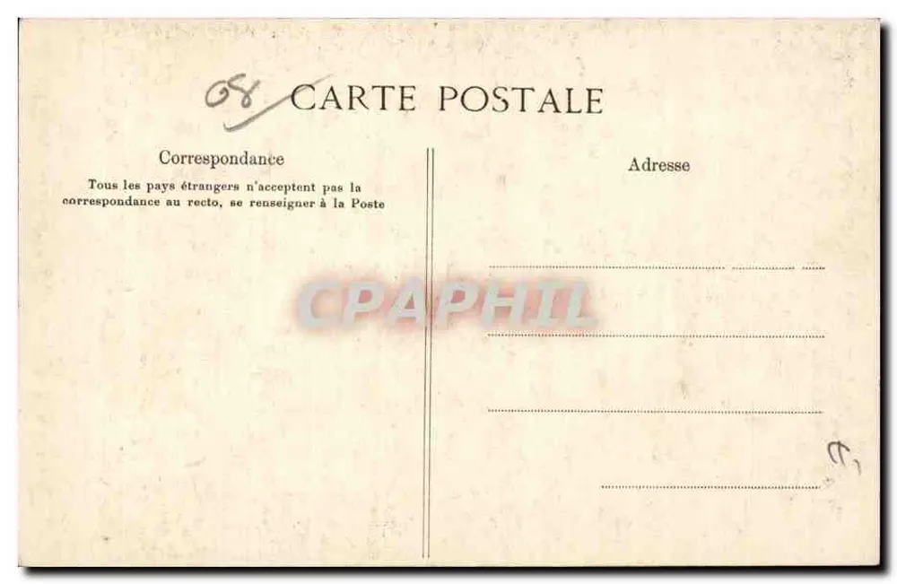Bazeilles — Monument comemorativo da Batalha (1870) — Suzane-Pierson, édit., Sedan - Verso