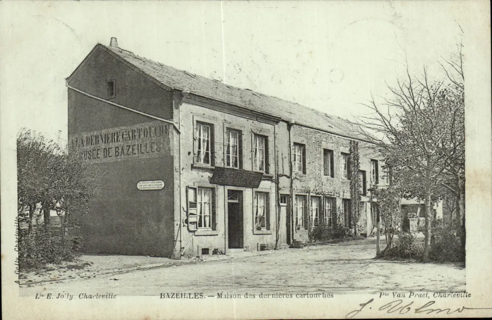 Bazeilles — Haus der letzten Patronen — E. Joïty, Charleville - Vorderseite