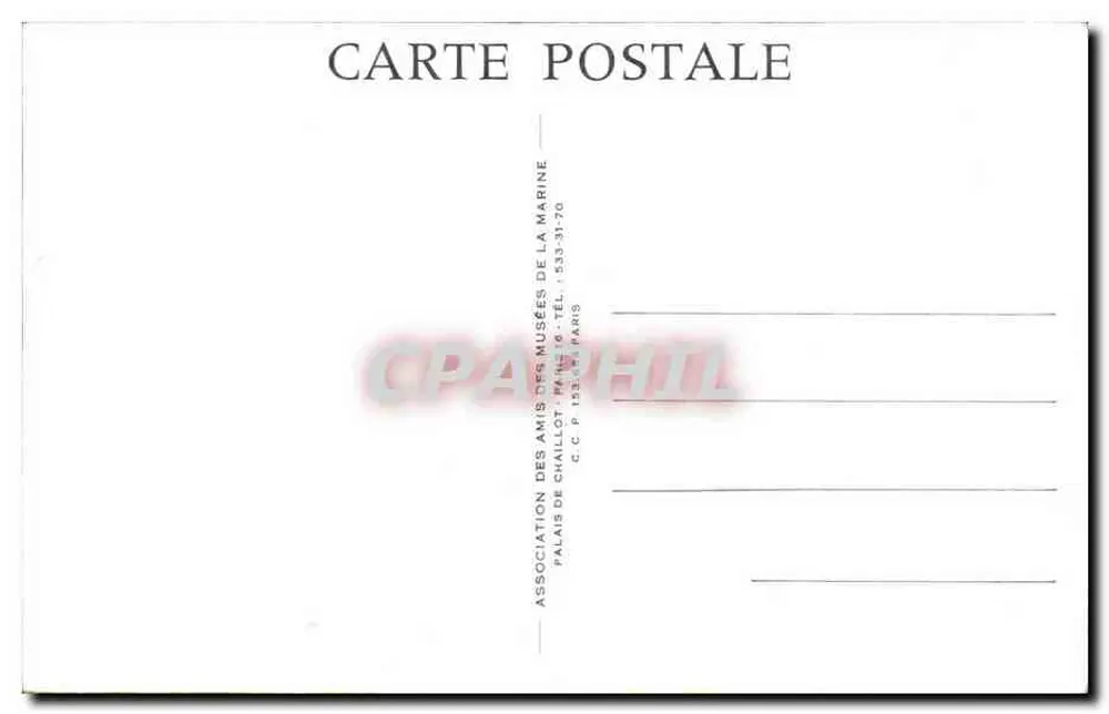 Unsere Seefahrer — Gablier — J. Rewin - Rückseite