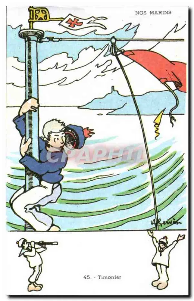 Unsere Seefahrer — Steuermann — Verein der Freunde der Marine-Museen - Vorderseite