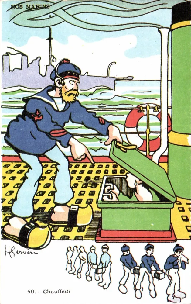 Koch — Unsere Marine — H. Kerwin, n°49 - Vorderseite