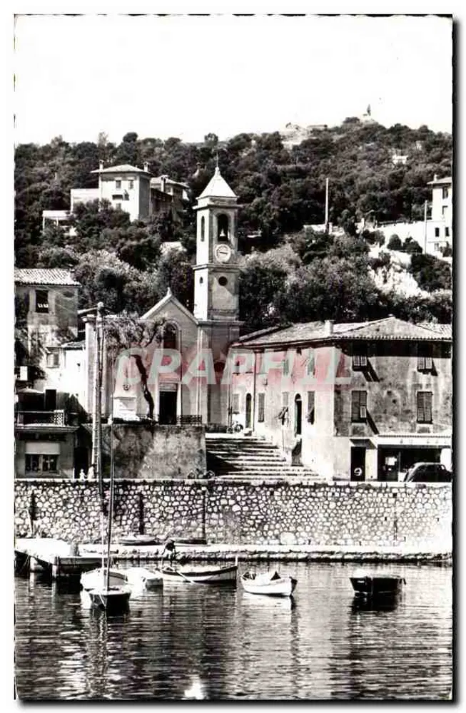 Saint-Jean-Cap-Ferrat — Die Kirche und der Fischereihafen — Les Éditions A. & A. R. — Nr. 06 - Vorderseite