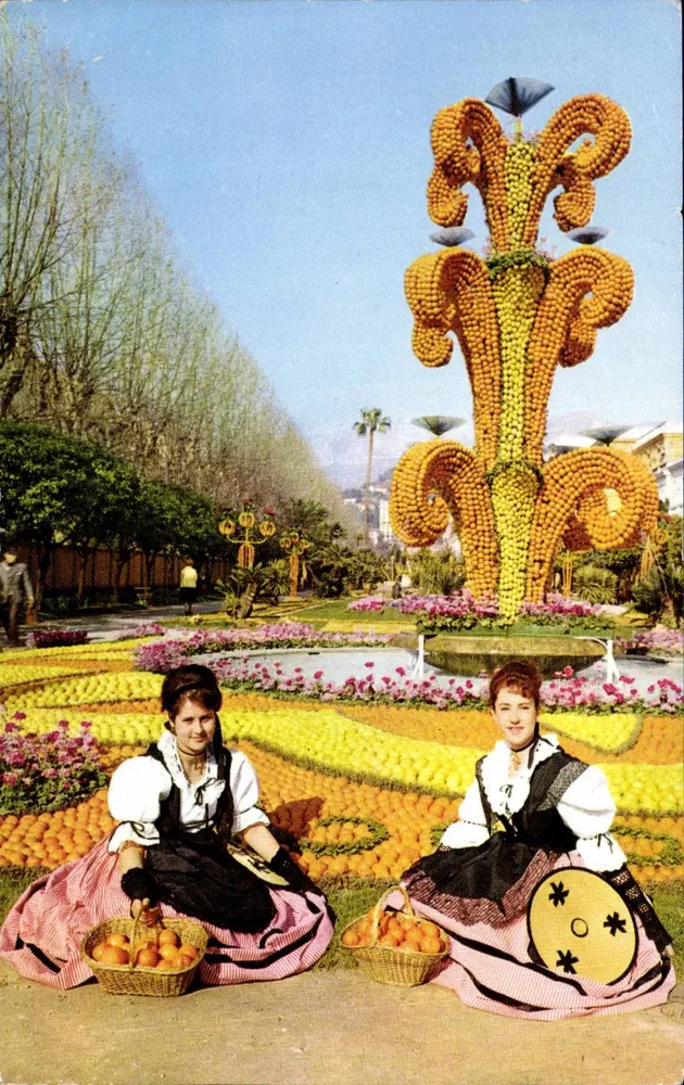 Festas do Limão em Menton — Os Sites Maravilhosos da Costa Azul — Édition A. L. A. (França) - Frente