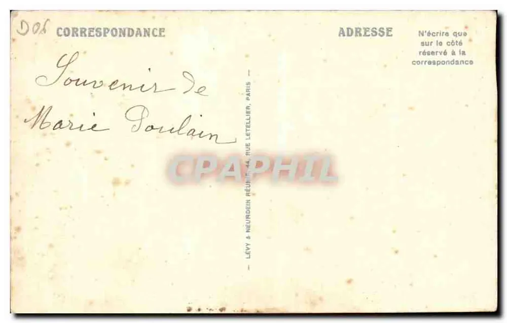 Saint-Jean-Cap-Ferrat — Vista Geral — LL - Verso