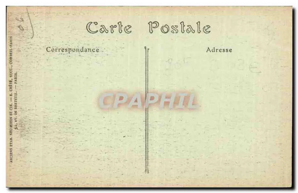 CANNES — O Casino municipal — editor JND, n° 547 - Verso